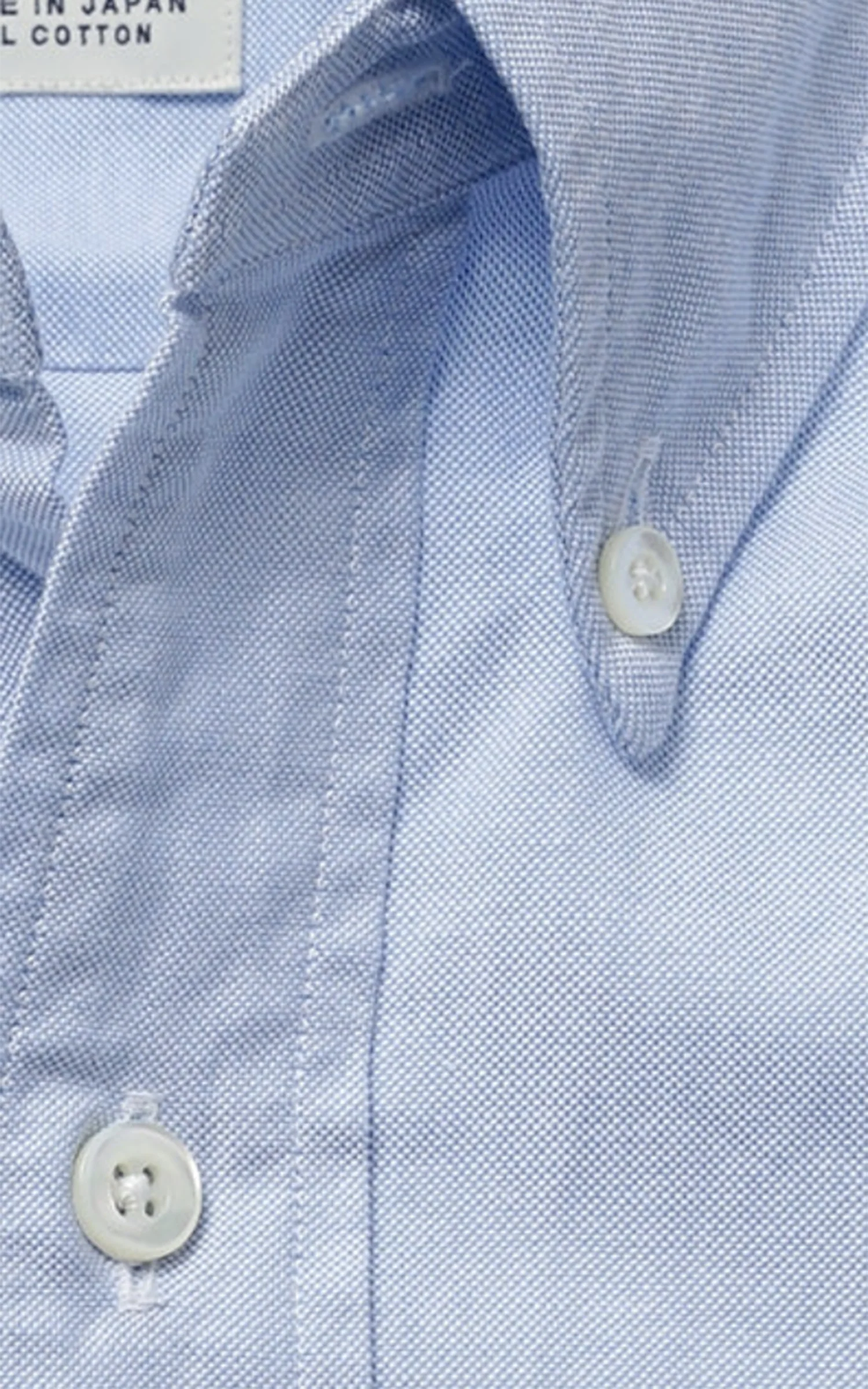 Kamakura Shirts Vintage Ivy Button-Down Oxford Shirt Blue - Image 2