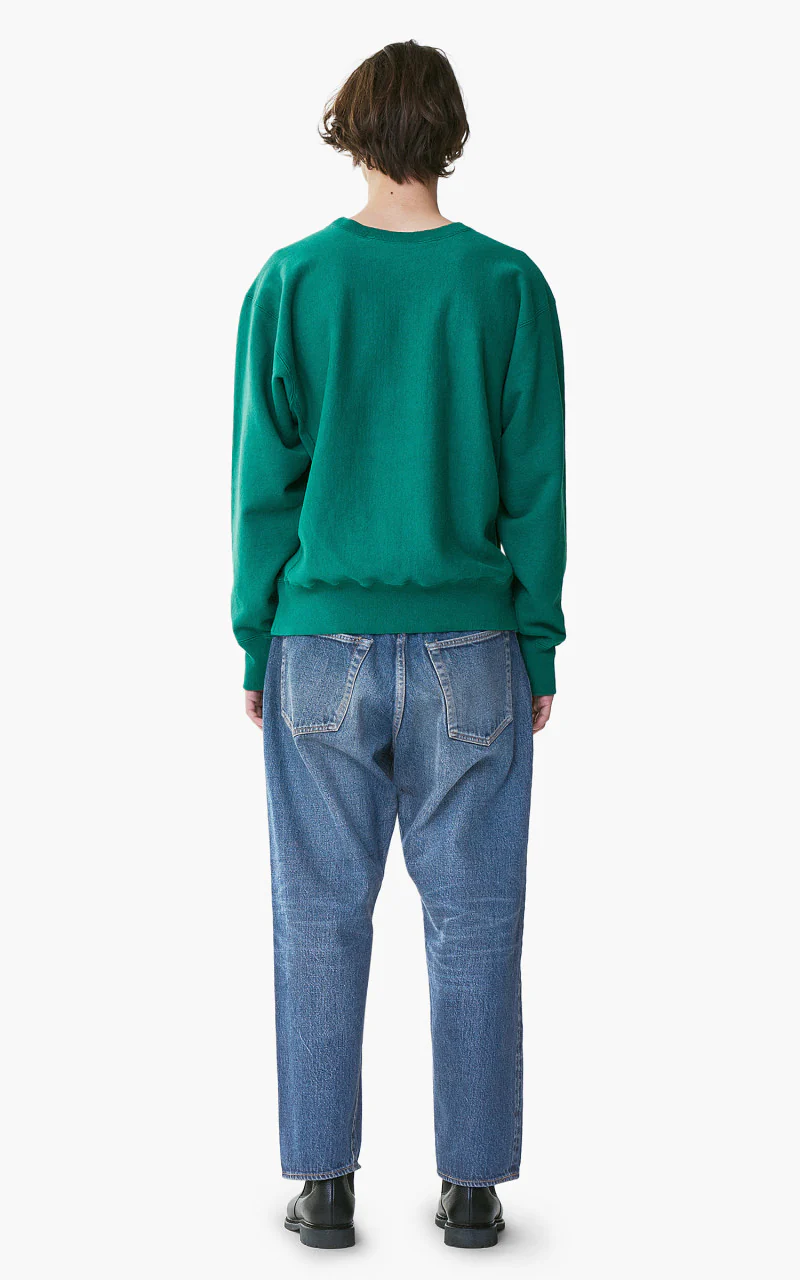Kaptain Sunshine 5P Zipper Front Denim Pants Vintage Wash Indigo - Image 4