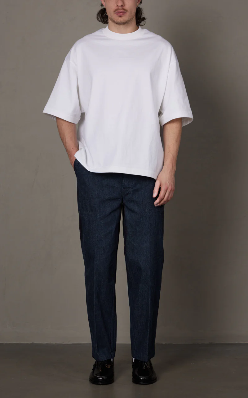 Kaptain Sunshine Baker Denim Pants Indigo - Image 2
