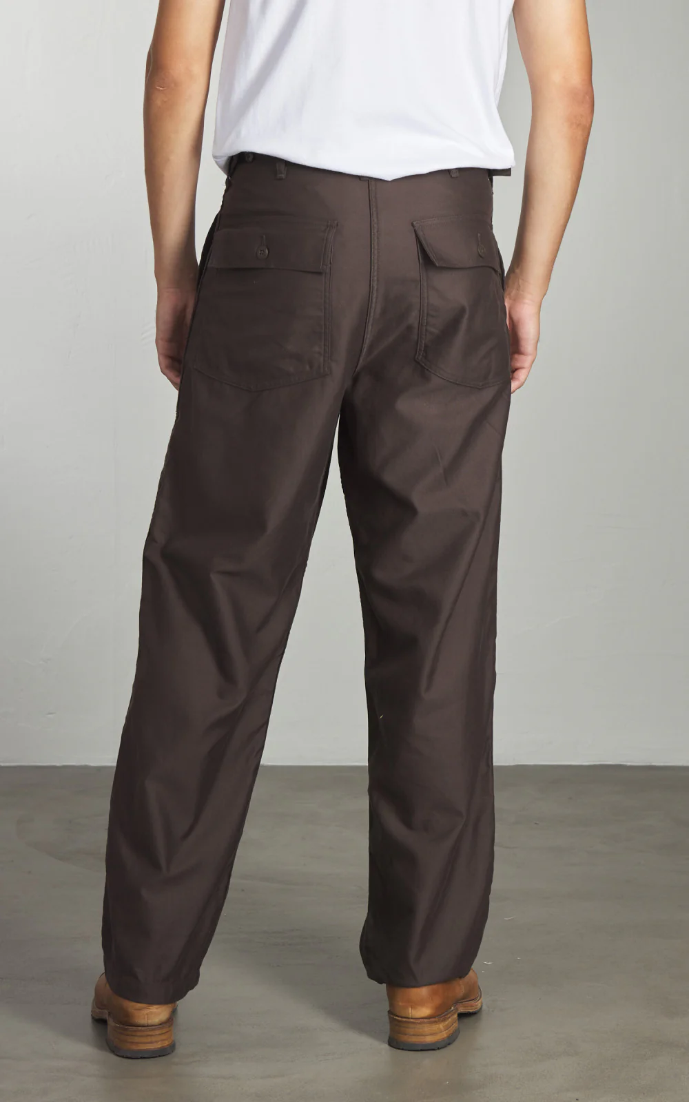 Kaptain Sunshine Baker Pants Brown - Image 5