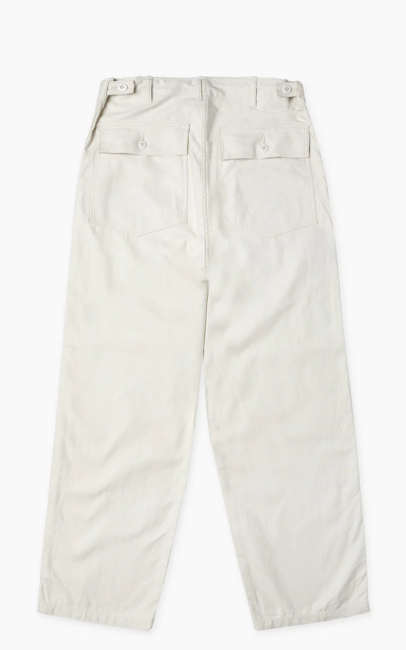 Kaptain Sunshine Baker Pants Ecru - Image 3