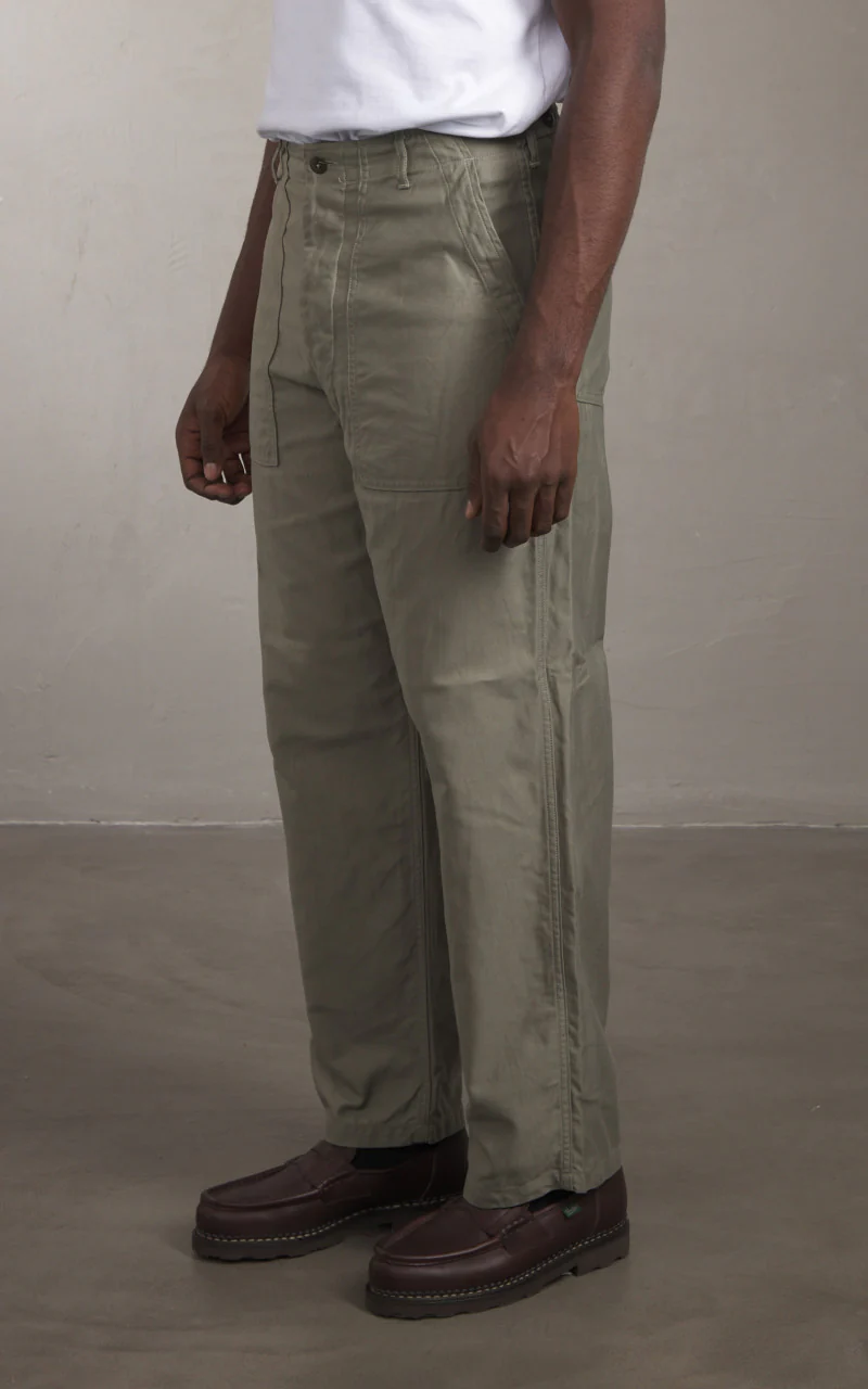 Kaptain Sunshine Baker Pants Green - Image 4