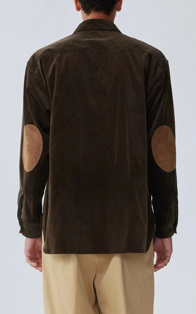 Kaptain Sunshine Corduroy C.P.O Shirt Jacket Brown - Image 10