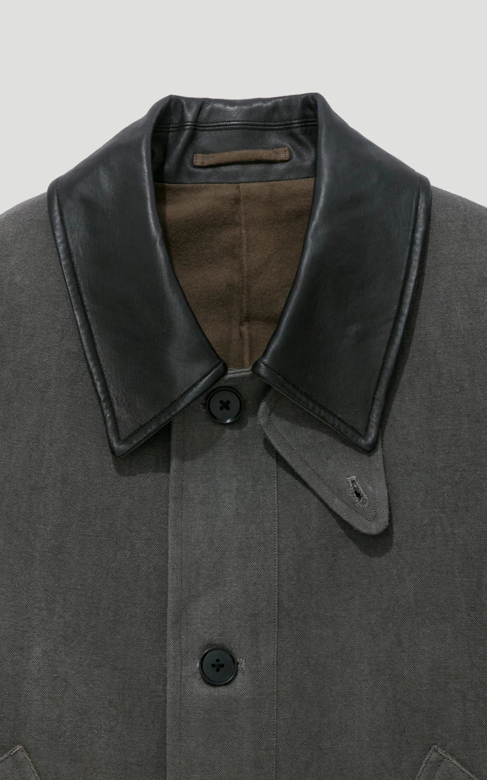 Kaptain Sunshine Cotton Hemp Work Coat Sumi - Image 4