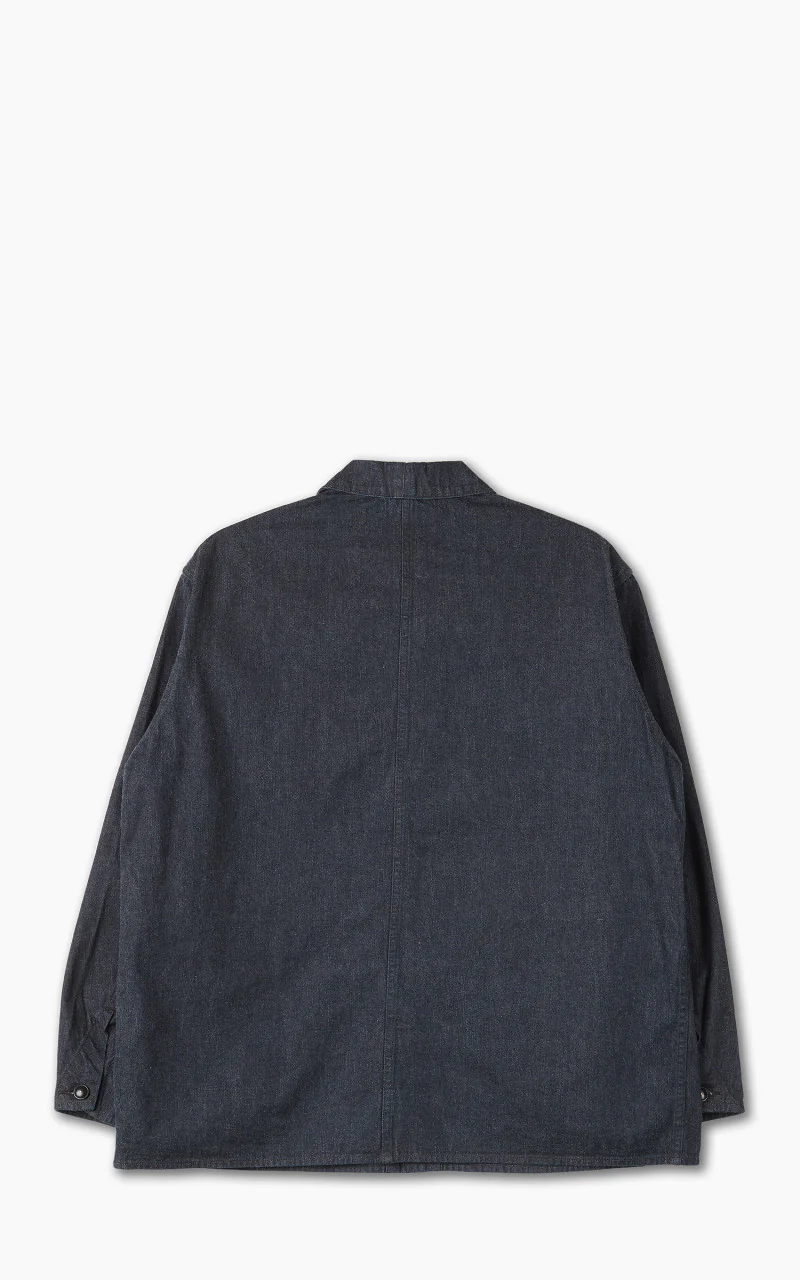 Kaptain Sunshine Coverall Jacket Denim Indigo - Image 3