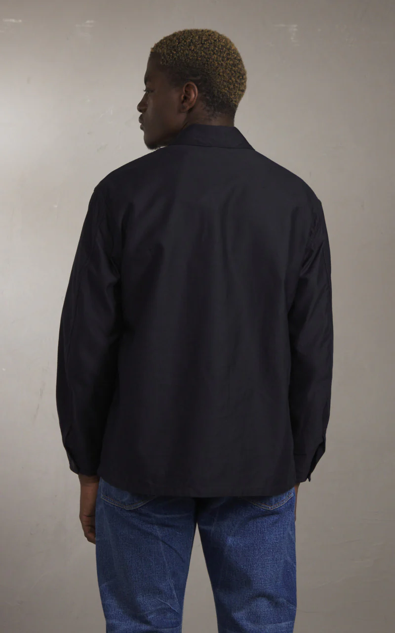 Kaptain Sunshine Coverall Jacket Navy - Image 5