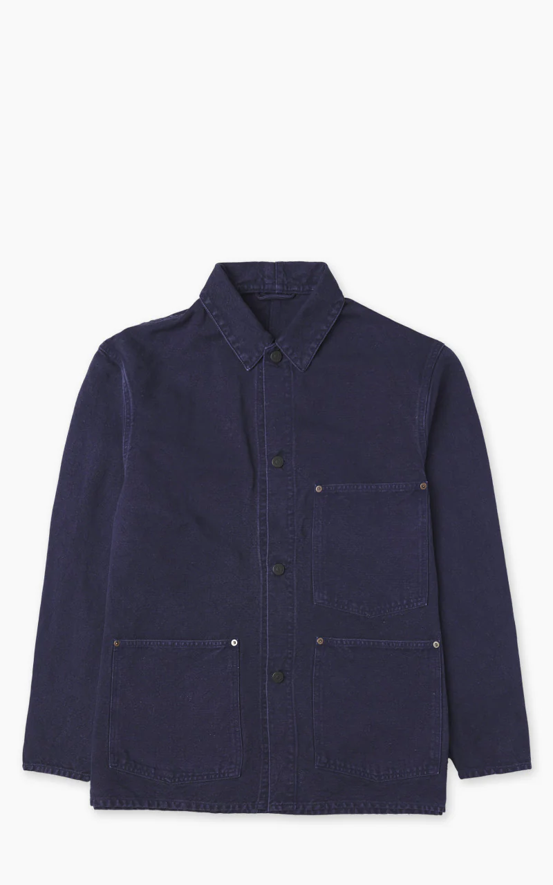 Kaptain Sunshine Coverall Jacket Navy Blue - Image 2