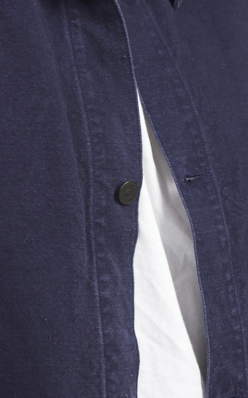 Kaptain Sunshine Coverall Jacket Navy Blue - Image 6