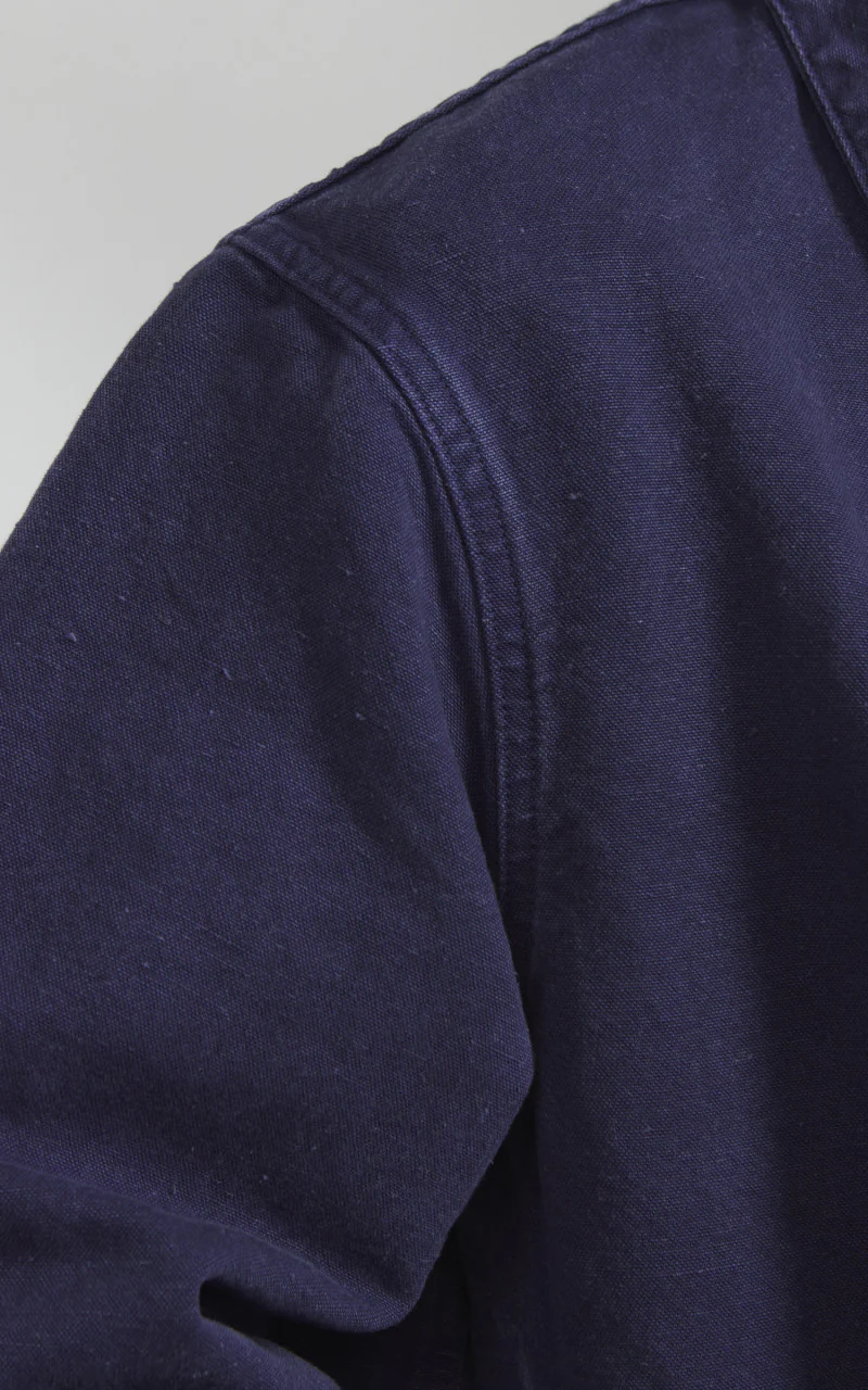 Kaptain Sunshine Coverall Jacket Navy Blue - Image 7