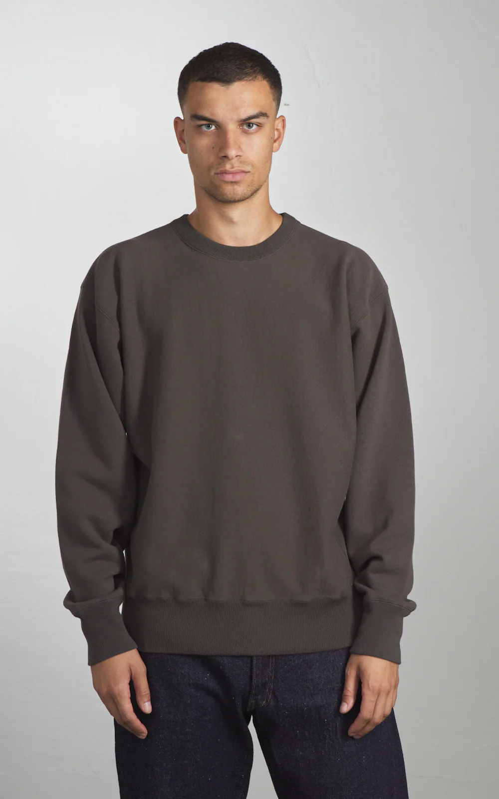 Kaptain Sunshine Crewneck Pullover Fade Black - Image 2