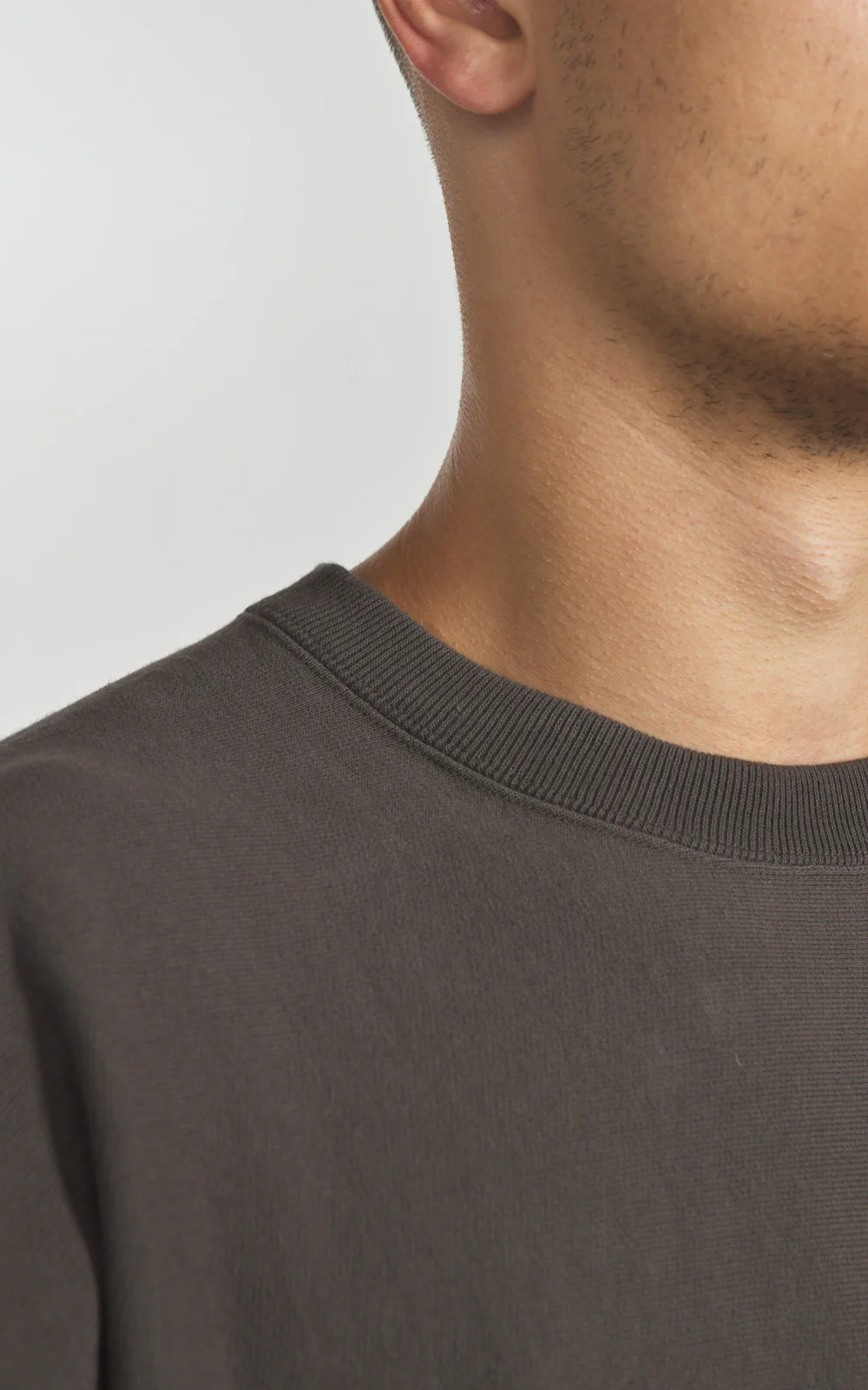 Kaptain Sunshine Crewneck Pullover Fade Black - Image 4