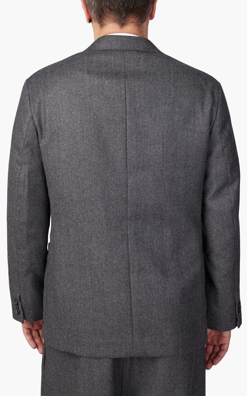 Kaptain Sunshine Double Breasted Jacket Charcoal - Image 6