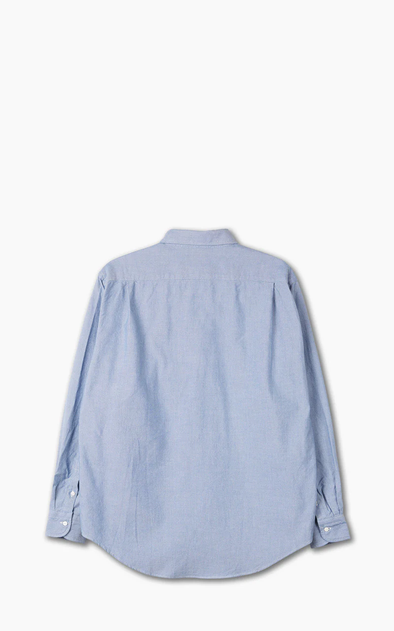 Kaptain Sunshine Finx Dungarees Polo Collar Shirt Blue - Image 3