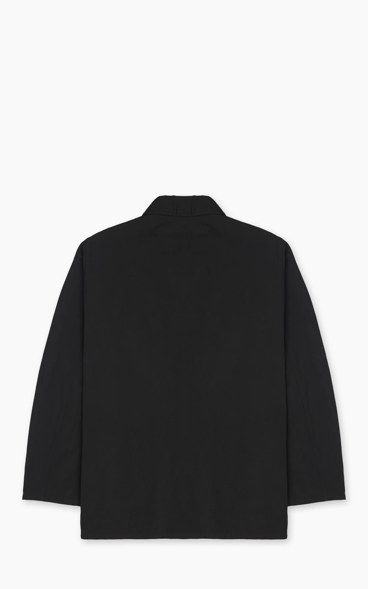 Kaptain Sunshine Gabardine Work Shirt Jacket Black - Image 3