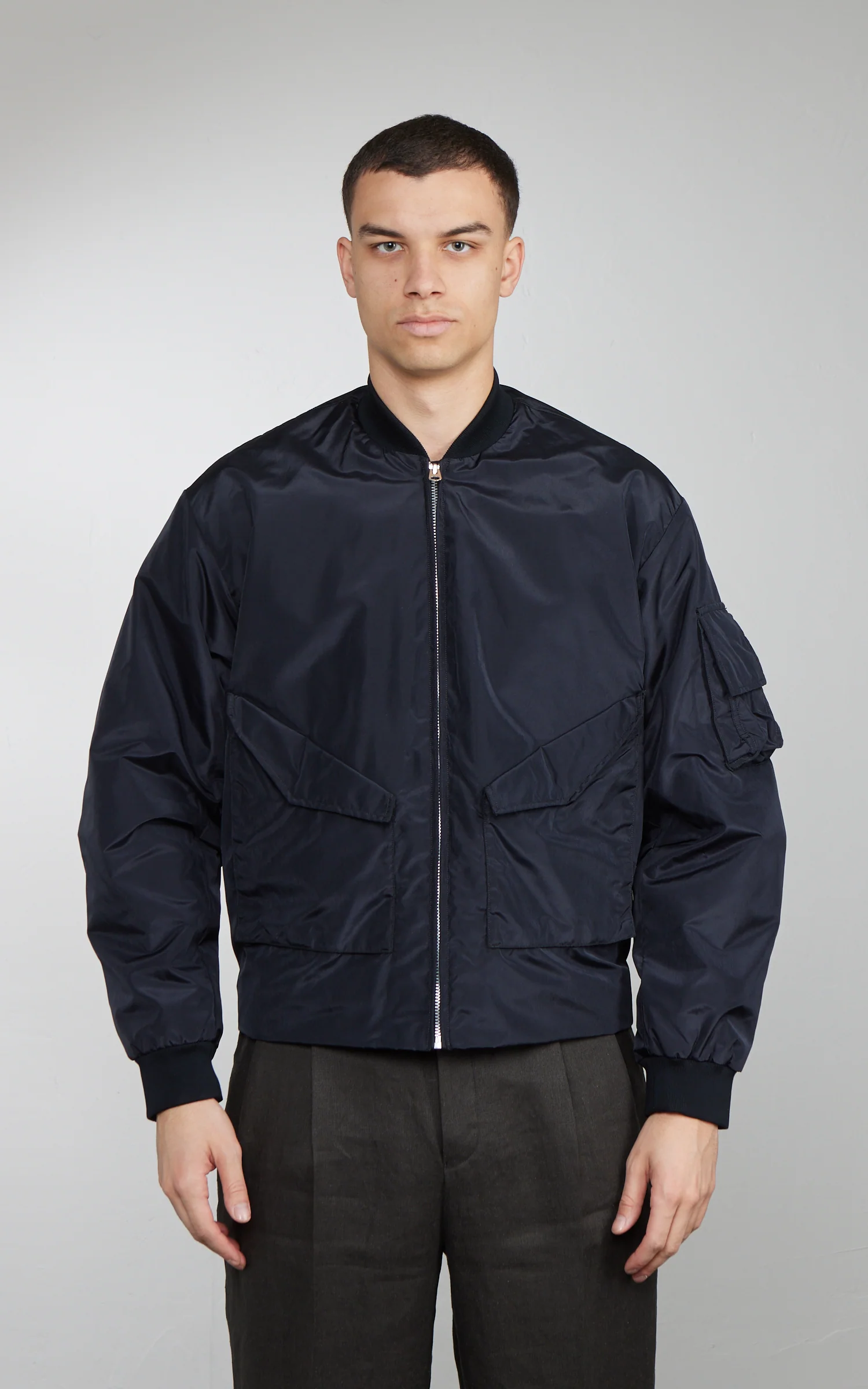 Kaptain Sunshine N-Wep Zip Jacket Navy - Image 2