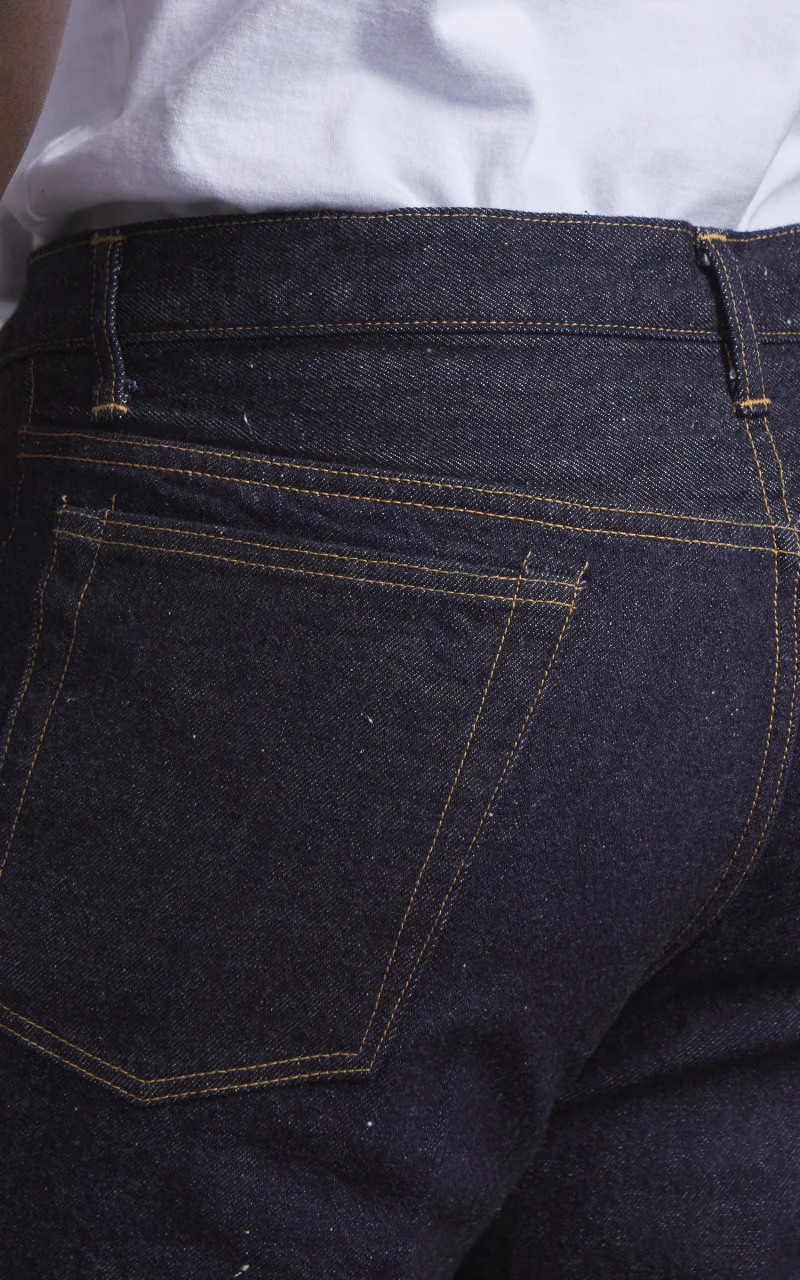 Kaptain Sunshine Skate Shoecut Denim Pants One Wash Indigo - Image 7