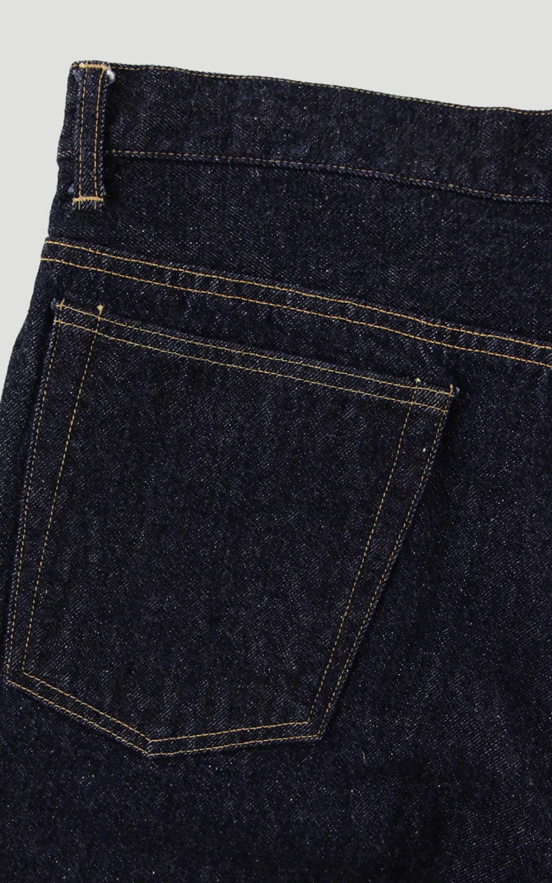 Kaptain Sunshine Skate Shoecut Denim Pants One Wash Indigo - Image 9