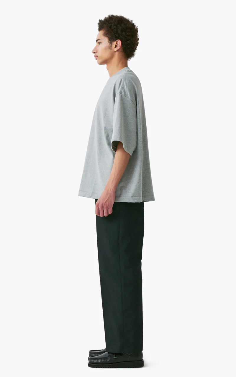 Kaptain Sunshine Suvin Supima Tube Halfsleeve Tee Heavy Feather Grey - Image 3