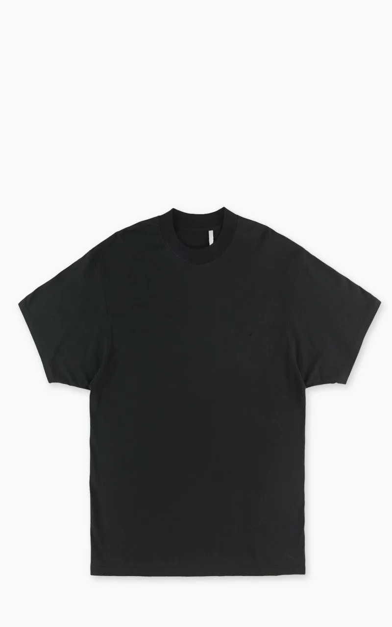 Kaptain Sunshine Suvin Supima Tube Tee Light Black