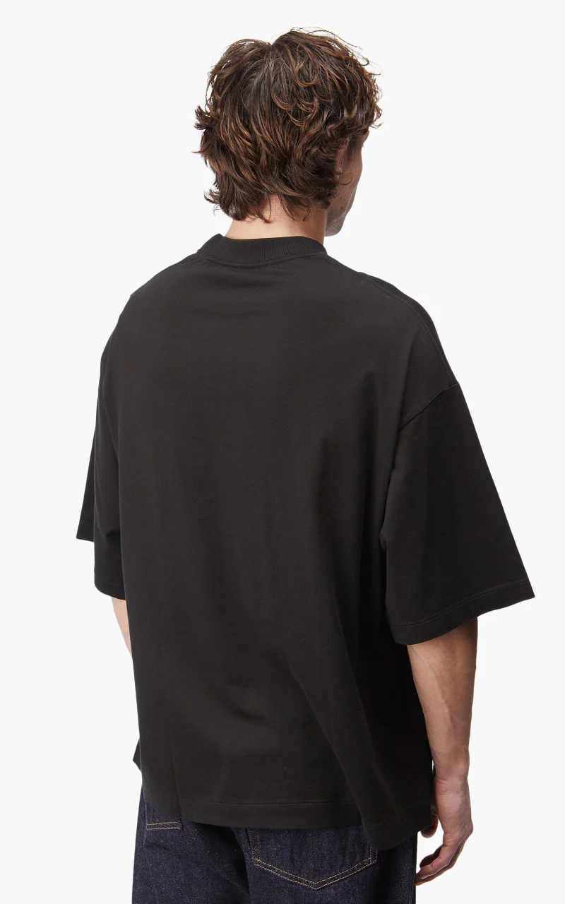 Kaptain Sunshine Suvin Supima Tube Tee Light Black - Image 5