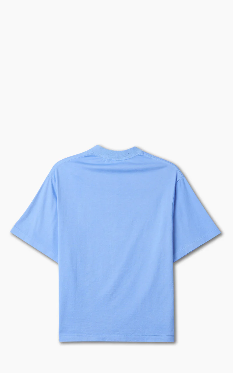 Kaptain Sunshine Suvin Supima Tube Tee Light Sax Blue - Image 3