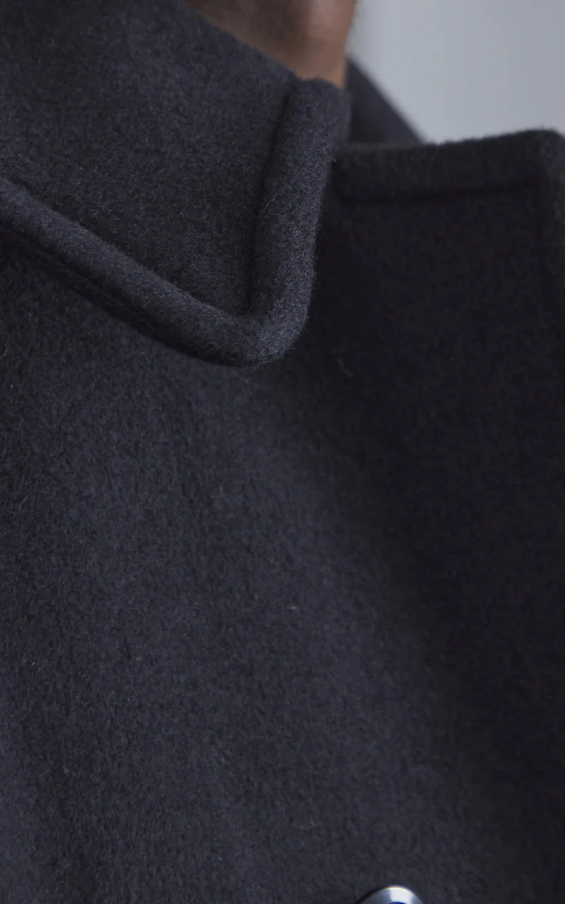 Kaptain Sunshine Traveller Coat Top Black - Image 6