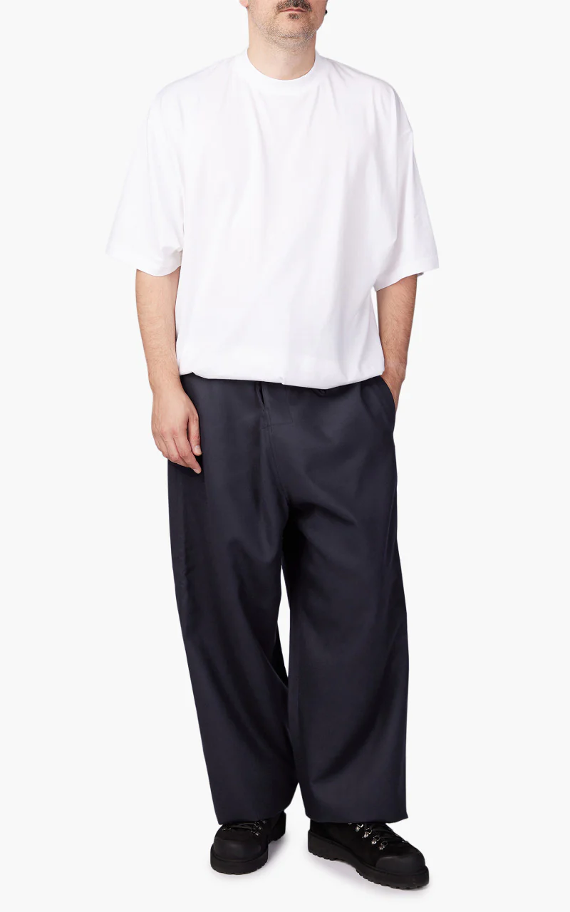 Kaptain Sunshine Traveller Easy Pants Wool Navy - Image 2