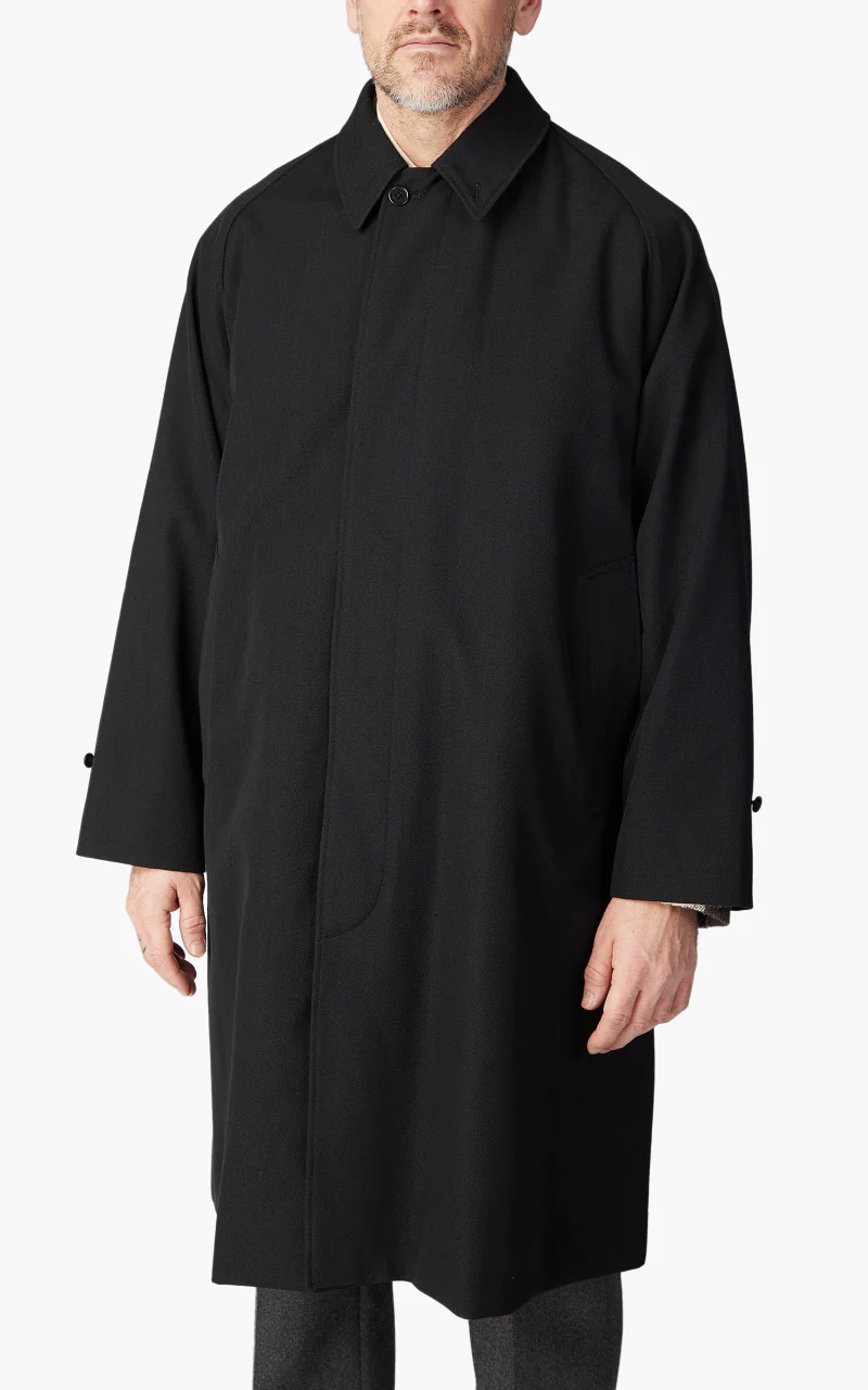 Kaptain Sunshine Walker Coat Black - Image 2