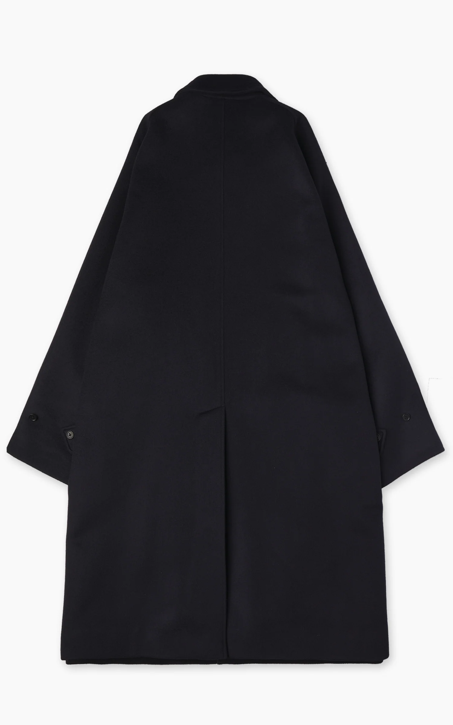 Kaptain Sunshine Walker Coat Cashmere Wool Navy - Image 3
