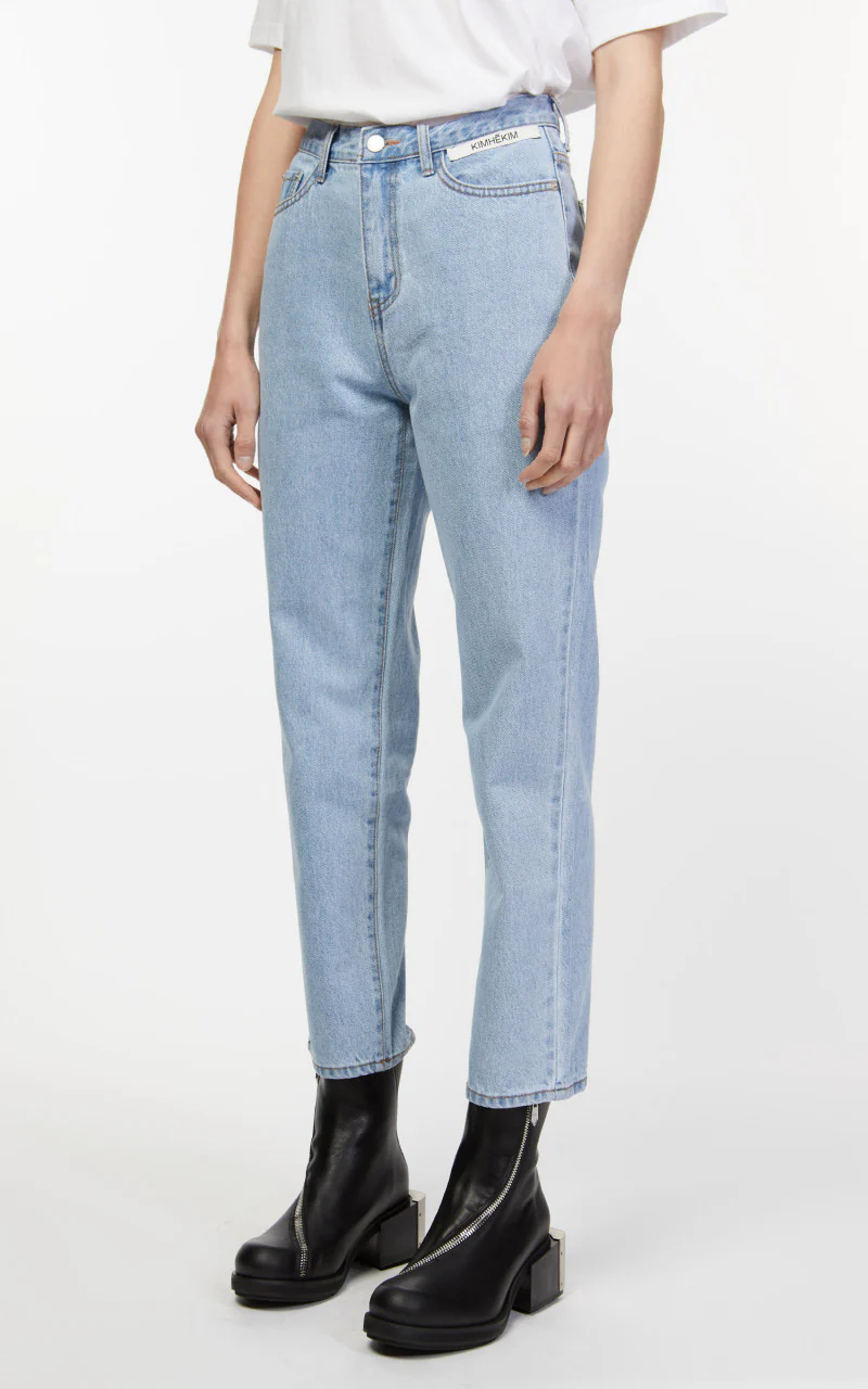 KIMHEKIM Label Boy Friend Denim Sky Blue - Image 4