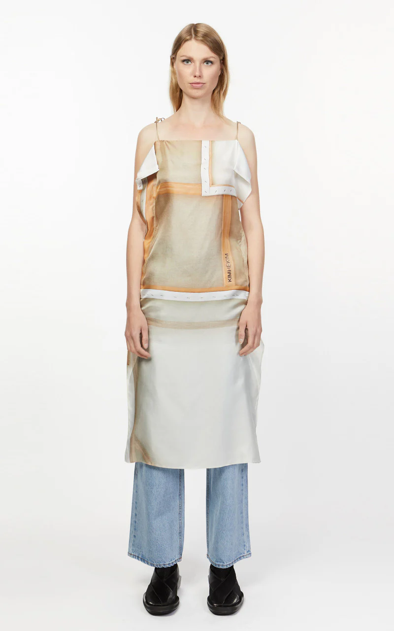 KIMHEKIM Serena Silk Slip Dress Print - Image 2