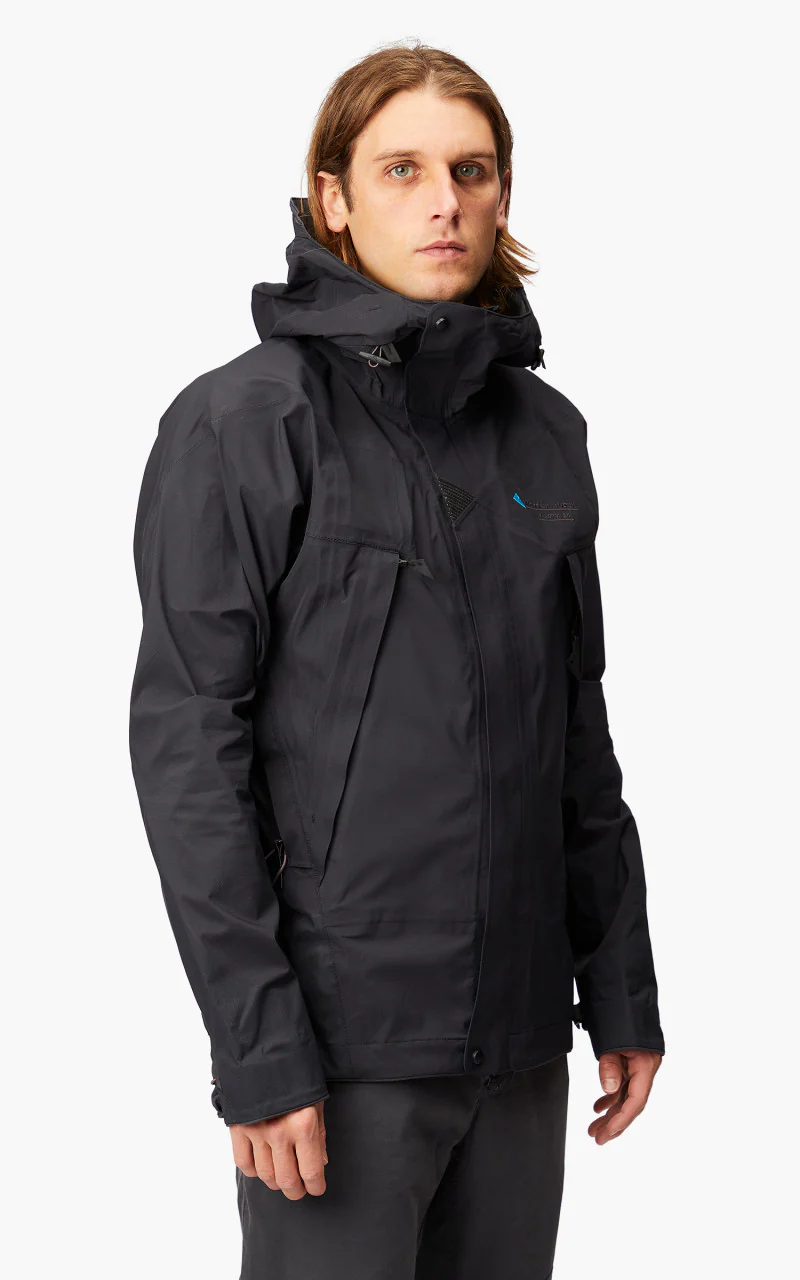 Klättermusen Allgrön 2.0 Cutan® Waterproof Jacket Raven Black - Image 11