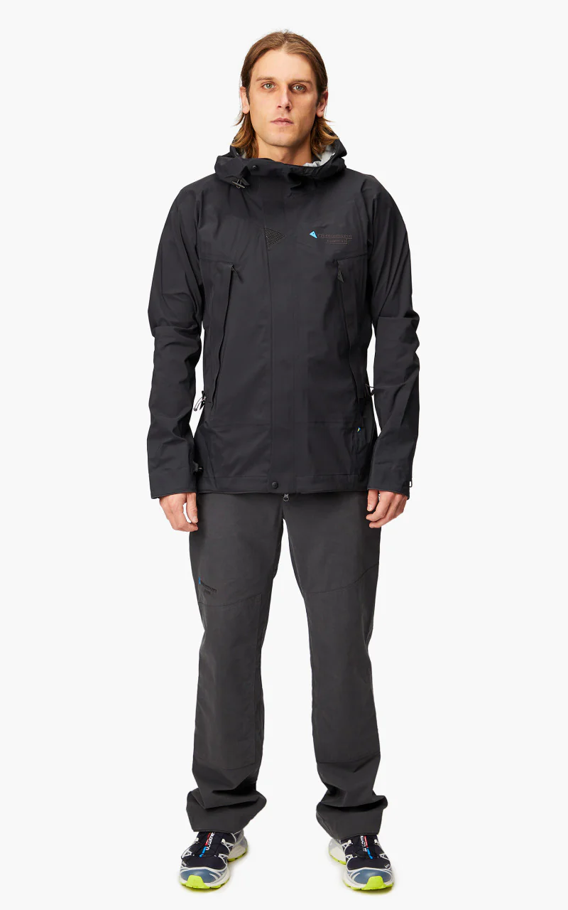 Klättermusen Allgrön 2.0 Cutan® Waterproof Jacket Raven Black - Image 2