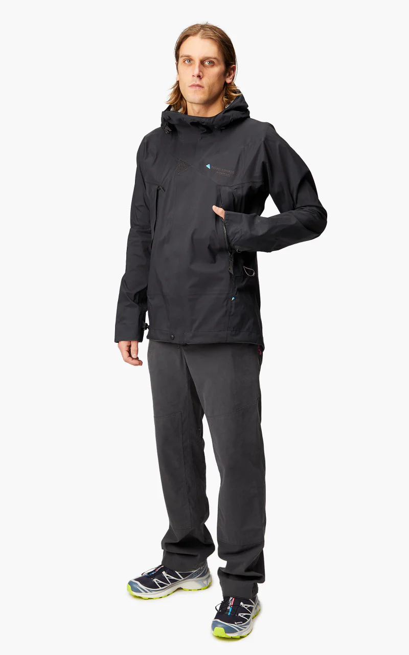 Klättermusen Allgrön 2.0 Cutan® Waterproof Jacket Raven Black - Image 3