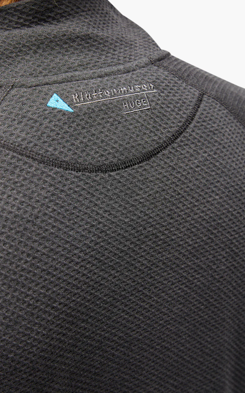 Klättermusen Huge Half Zip Sweater Raven-White Clay - Image 8