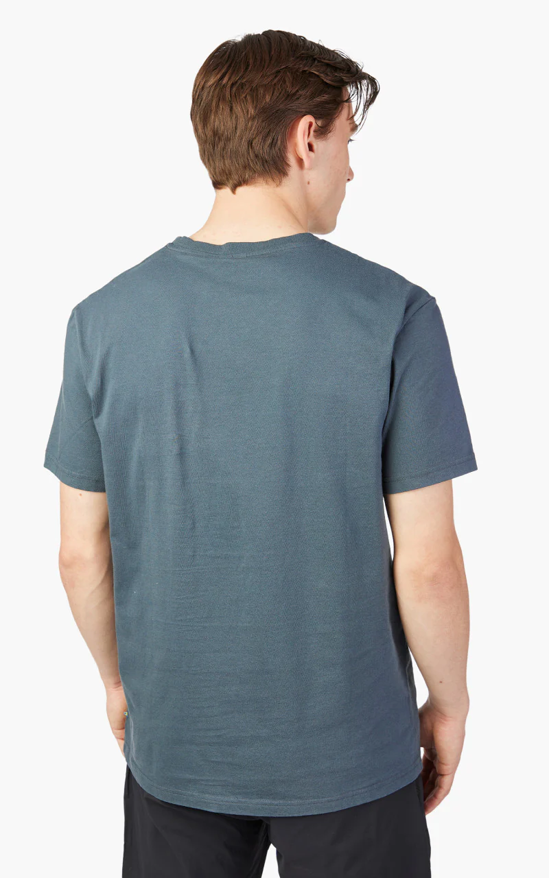 Klättermusen Runa Pocket Short Sleeve Tee Thistle Blue - Image 6