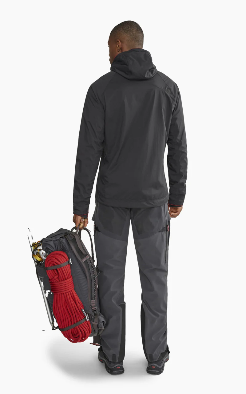 Klättermusen Vale Mid Layer Hoodie Jacket Black - Image 4