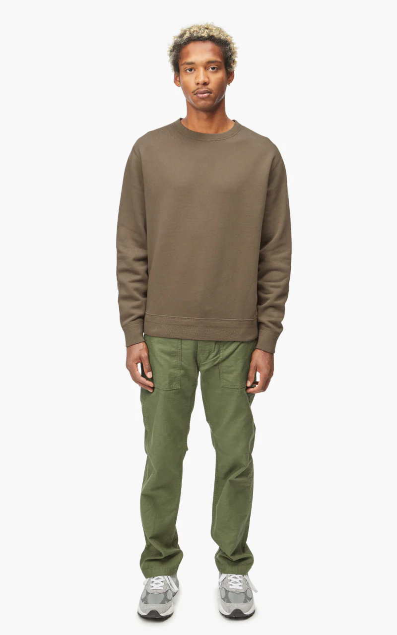 Lady White Co. '44 Fleece Sweatshirt Dark Taupe - Image 2