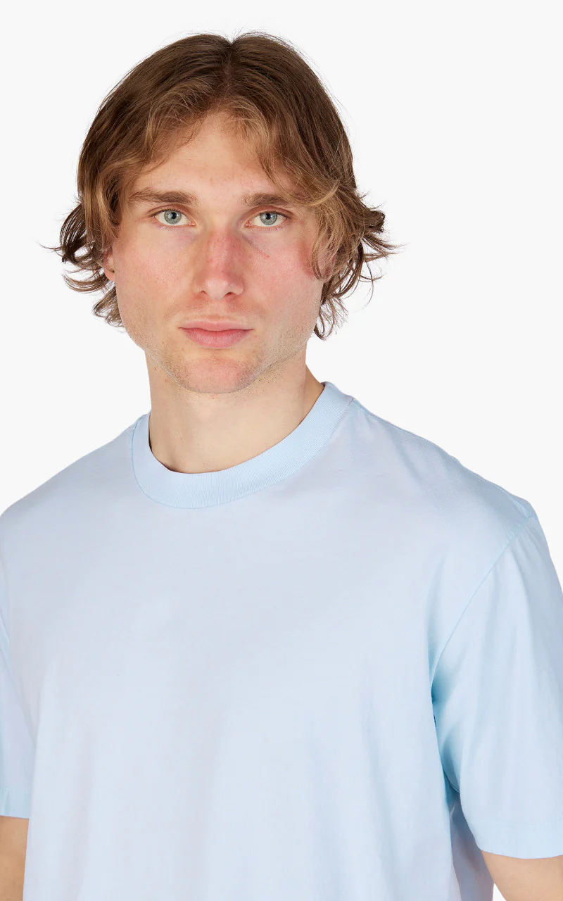 Lady White Co. Athens T-Shirt Pale Blue - Image 5