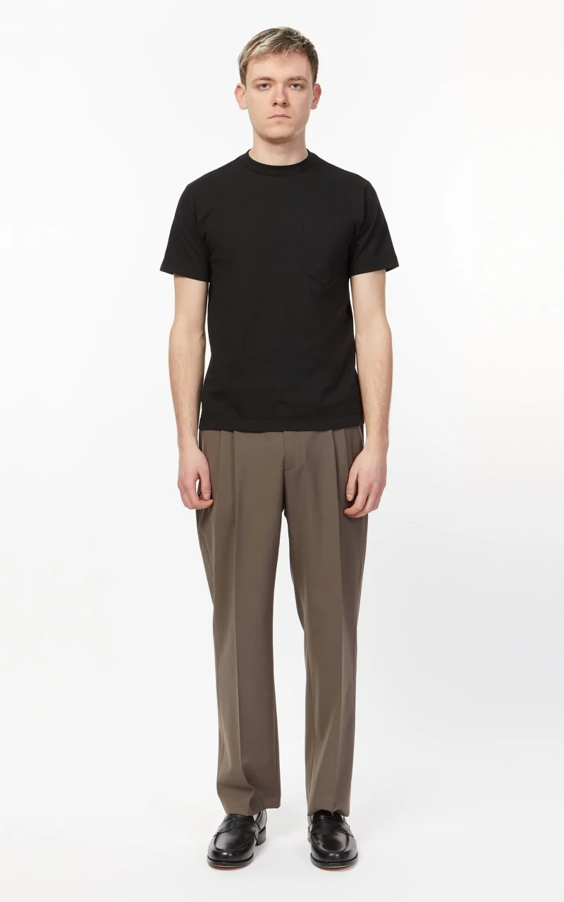 Lady White Co. Balta Pocket Tee Black - Image 2