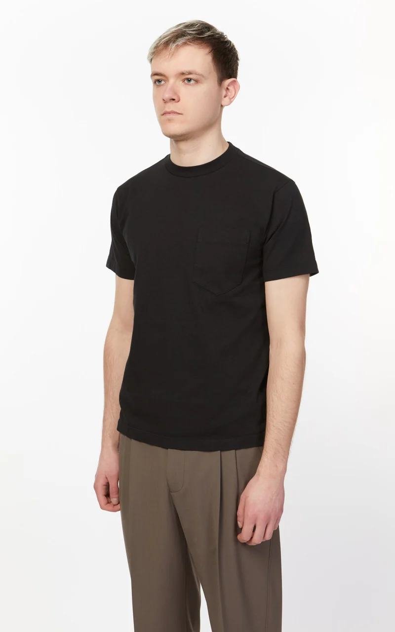 Lady White Co. Balta Pocket Tee Black - Image 4