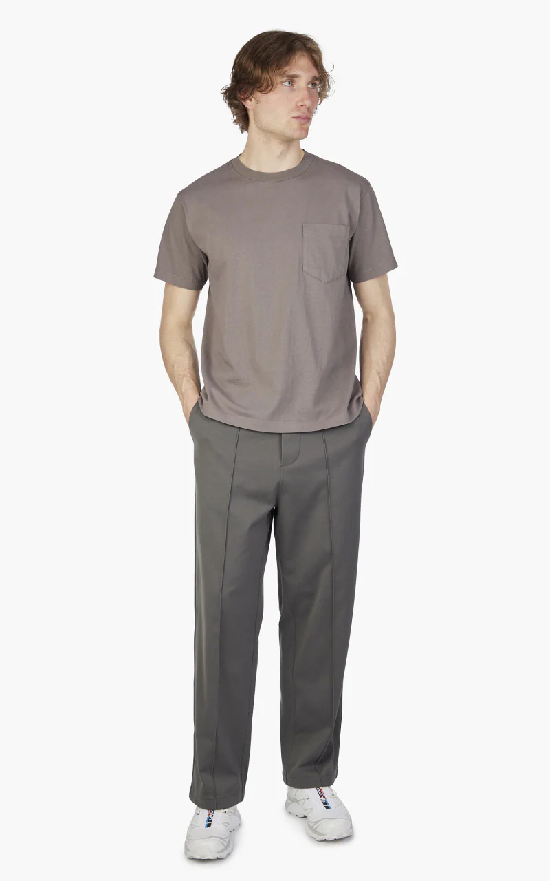 Lady White Co. Balta Pocket Tee Dust Grey - Image 2