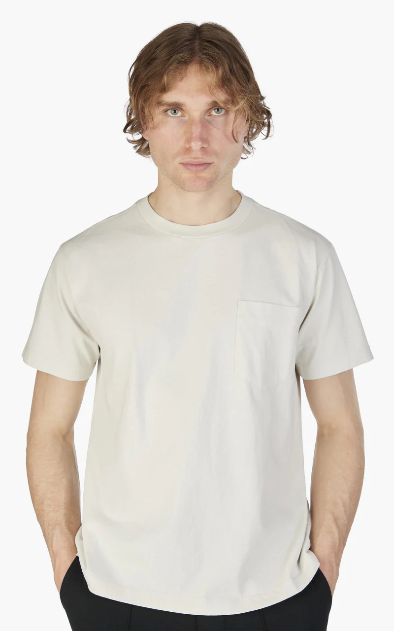 Lady White Co. Balta Pocket Tee Off White - Image 4