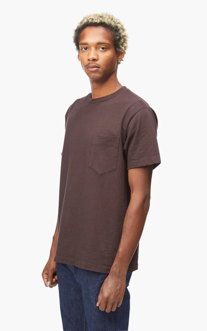 Lady White Co. Balta Pocket Tee Raisin - Image 3