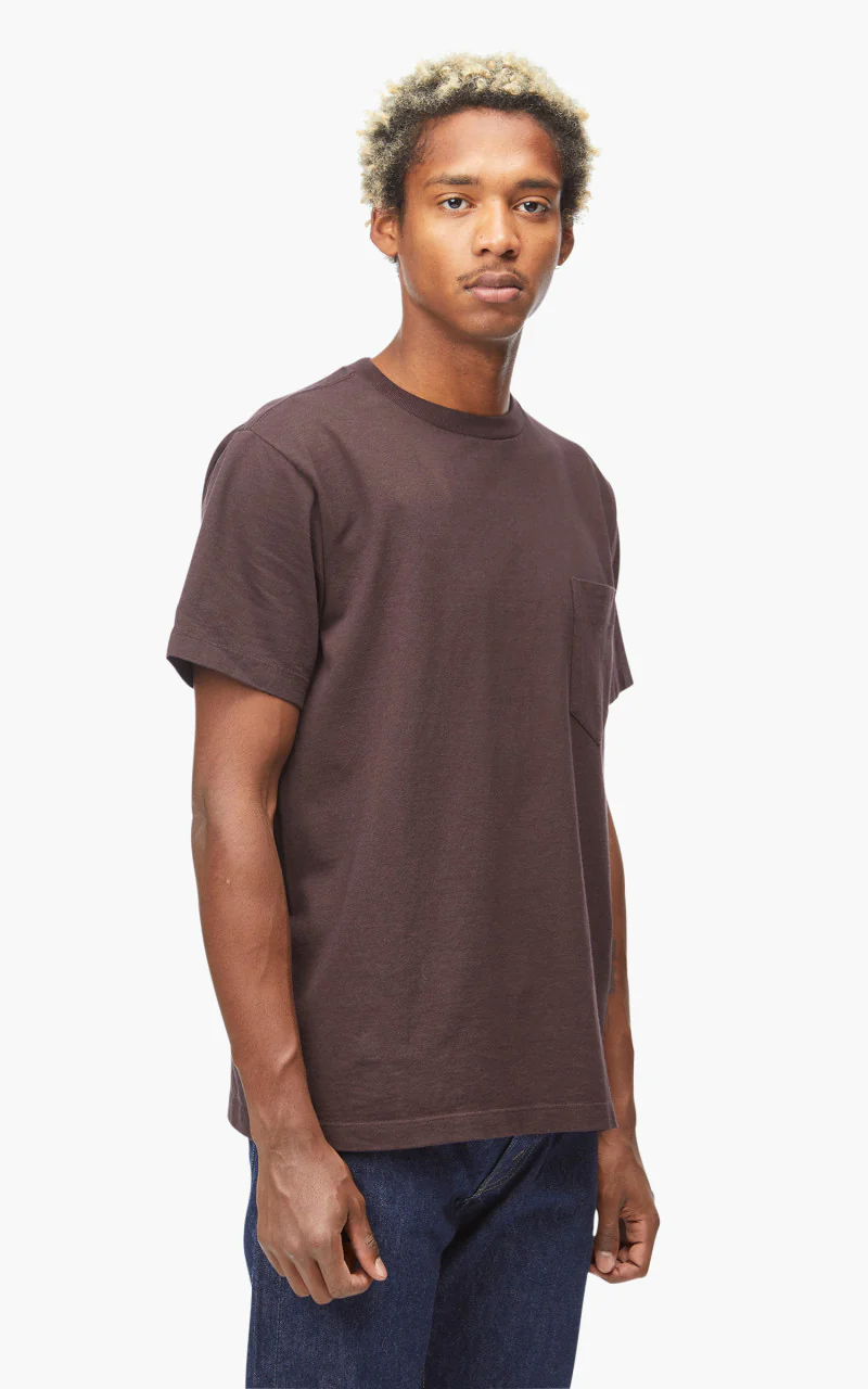 Lady White Co. Balta Pocket Tee Raisin - Image 5