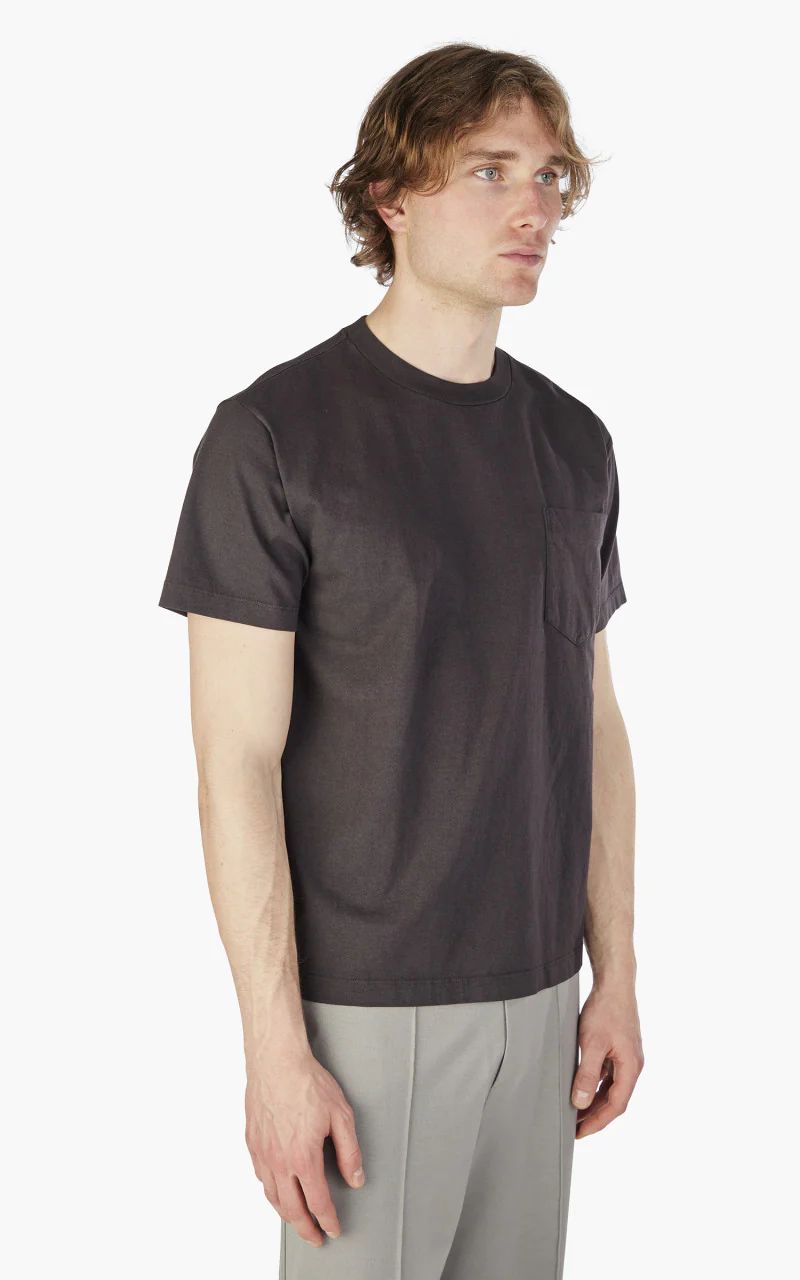 Lady White Co. Balta Pocket Tee Slate - Image 4