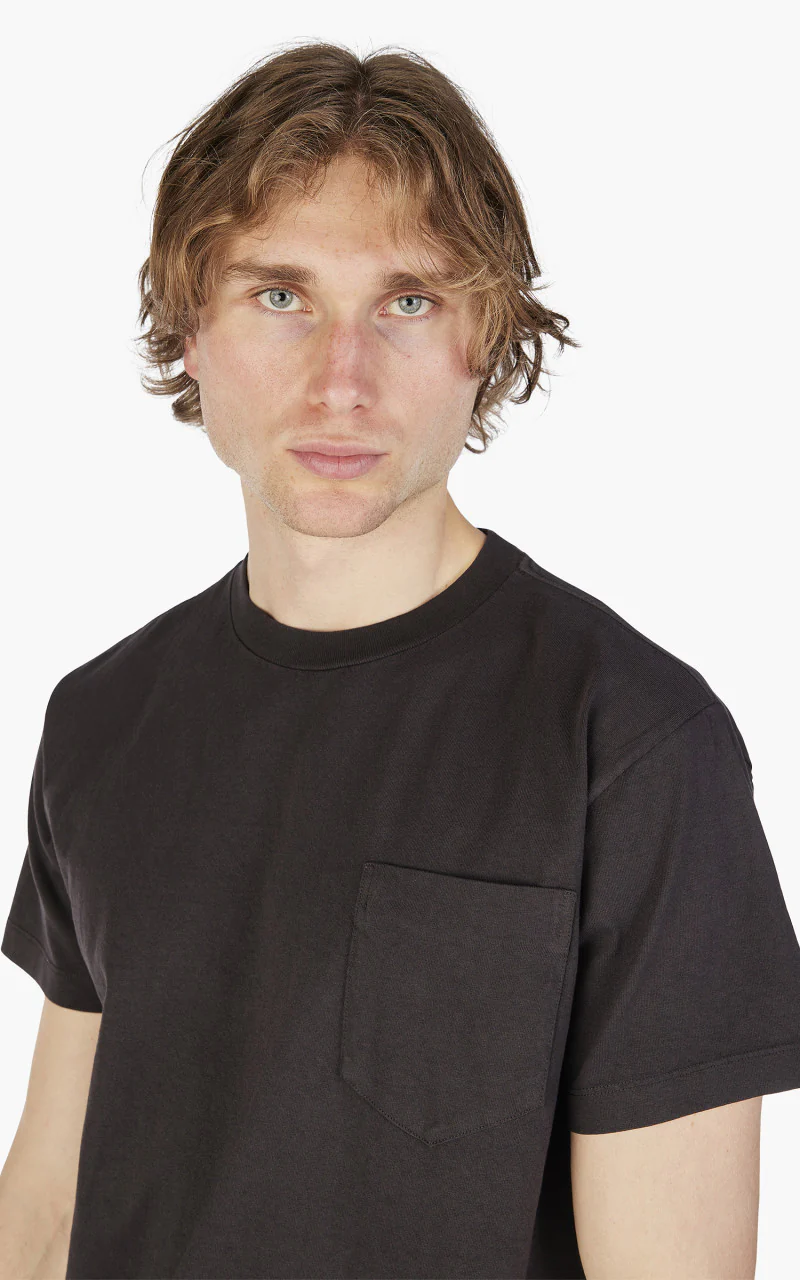 Lady White Co. Balta Pocket Tee Slate - Image 5