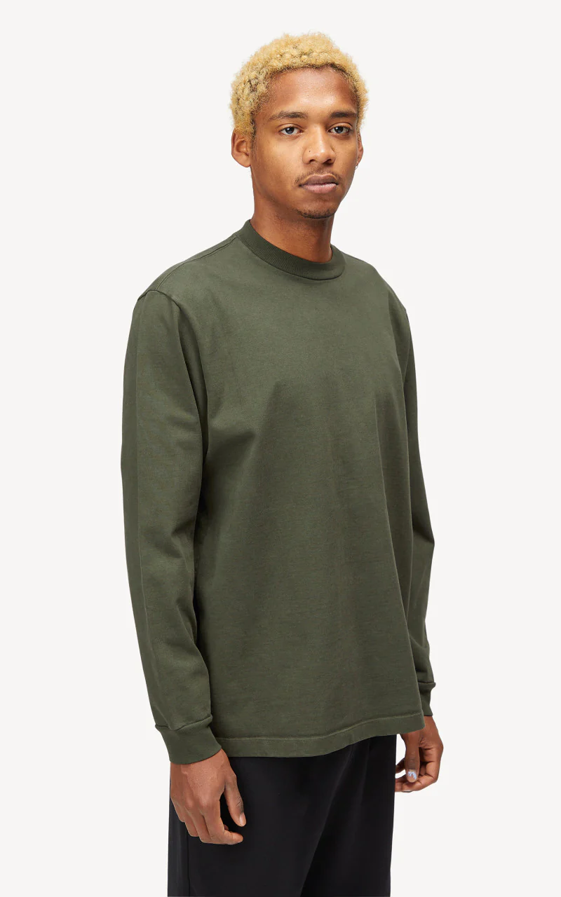 Lady White Co. L/S Rugby T-Shirt Deep Green - Image 5