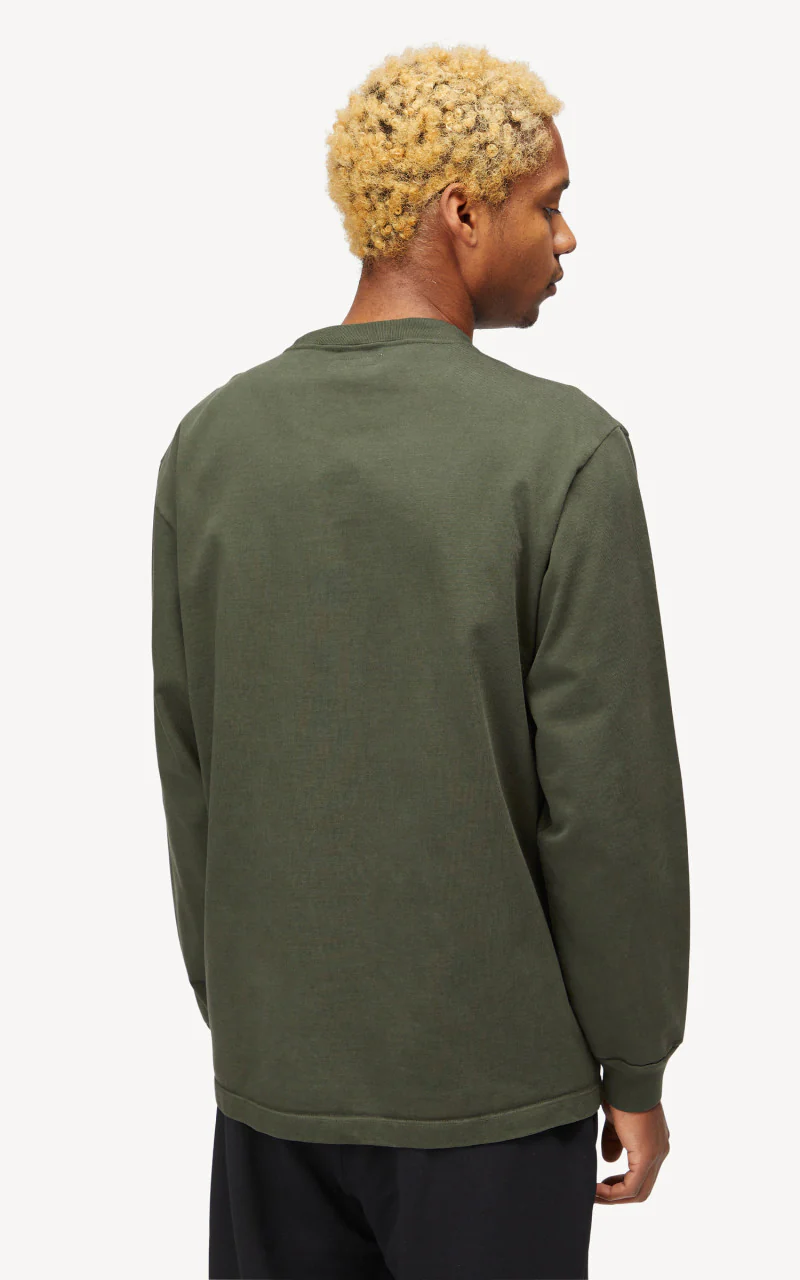 Lady White Co. L/S Rugby T-Shirt Deep Green - Image 6