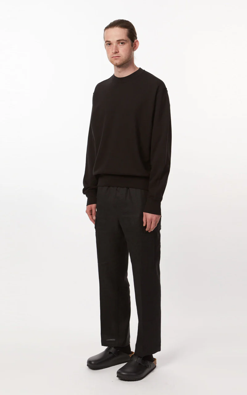Lady White Co. LW610 Relaxed Sweatshirt Black - Image 3